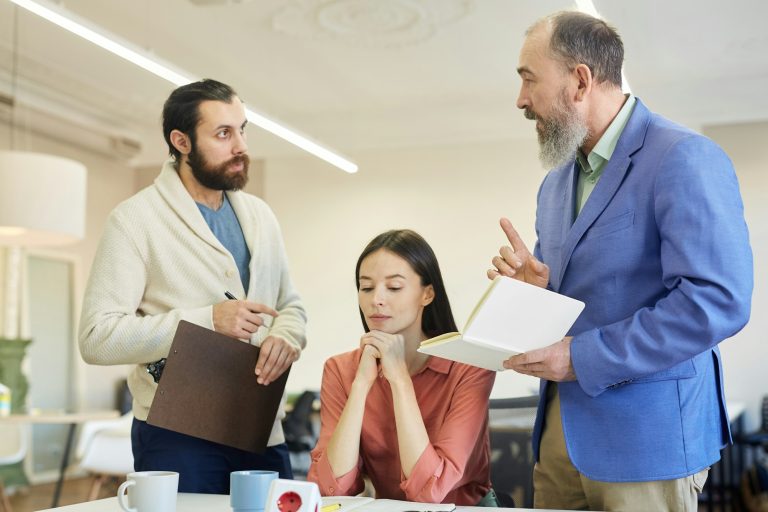 Coworkers Having Dispute